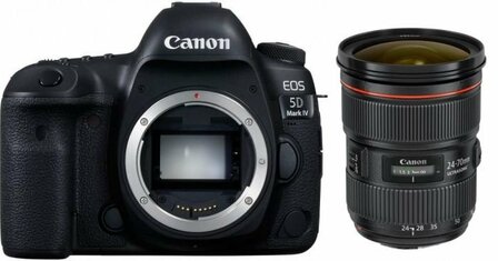 Canon EOS 5D Mark IV Kit mit 24-70 mm f2.8 L II USM