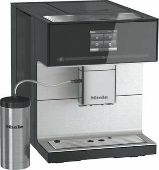 Miele Kaffee-Vollautomat CM 7350 Brillantweiss / Obsidianschwarz