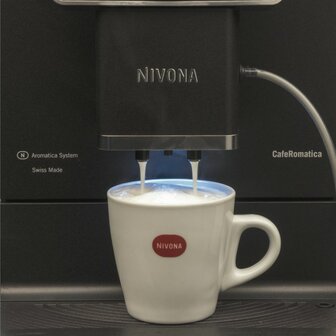 Nivona Kaffee-Vollautomat CafeRomatica 960 Schwarz-Chrom