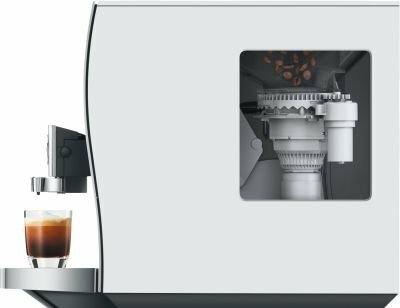 JURA Kaffee-Vollautomat Z10 (EA) Aluminium-Weiss