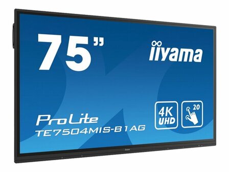 Iiyama ProLite TE7504MIS-B1AG | 75&quot; (189,3cm) | LCD Touchscreen-Display mit 4K-Aufl&ouml;sung