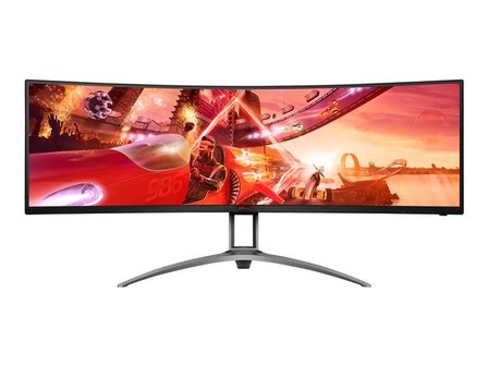 AOC Gaming AG493QCX - AGON Series - LED-Monitor - gebogen - 124.5 cm (49&quot;) - HDR