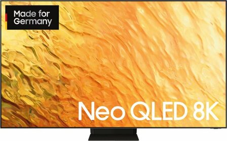 Samsung LED-Fernseher GQ75QN800BTXZG Edelstahl