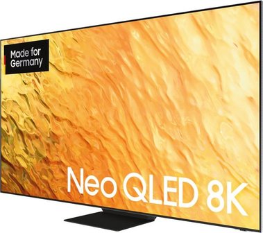 Samsung LED-Fernseher GQ65QN800BTXZG Edelstahl