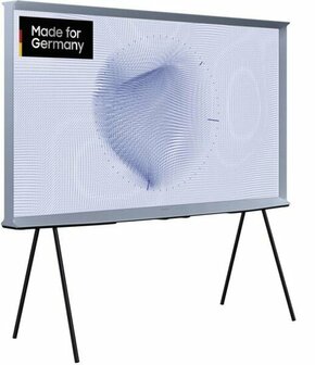 Samsung LED-Fernseher GQ50LS01BBAUXZG Serif Cotton Blue