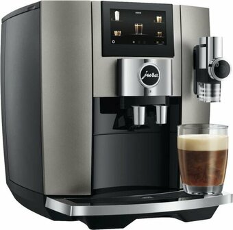 JURA Kaffeevollautomat J8 (EA) Midnight Silver / Pianowhite / Piano Black