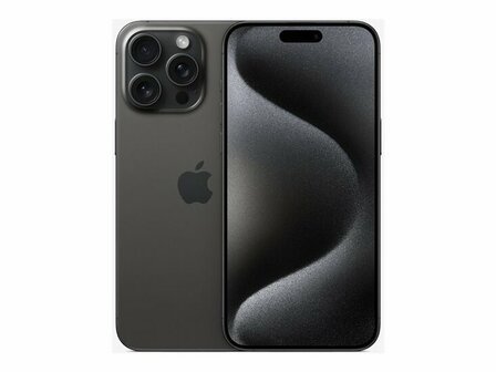 Apple iPhone 15 Pro 128 GB Titan Schwarz