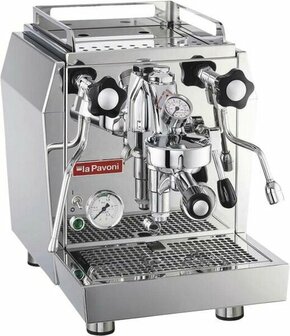 La Pavoni Espresso-Maschine LPSGEV01EU Evoluzione Botticelli Edelstahl