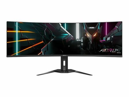 AORUS CO49DQ - OLED-Monitor - gebogen - 124.5 cm (49&quot;)