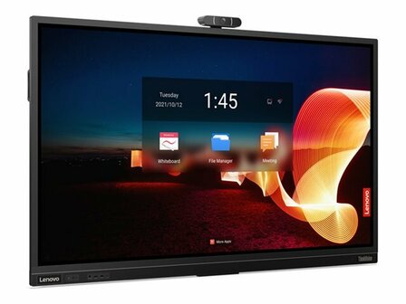 Lenovo ThinkVision T65 165 cm (65&quot;) LCD-Display mit LED-Hintergrundbeleuchtung - 4K - f&uuml;r interaktive Kommunikation