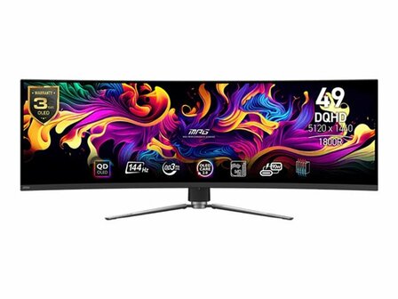 MSI MPG 491CQPDE QD-OLED - OLED-Monitor - gebogen - 124.46 cm (49&quot;) - HDR