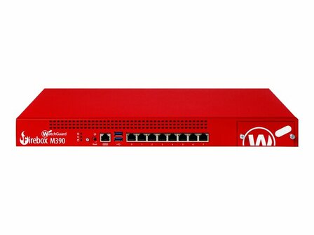 WatchGuard Firebox M390 - Sicherheitsger&auml;t - mit 3 Jahre Total Security Suite - 8 Anschl&uuml;sse - 1GbE - AC 90 - 264 V