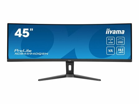 iiyama ProLite XCB4594DQSN-B1 - LED-Monitor - gebogen - 114.3 cm (45&quot;) - HDR