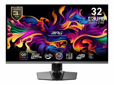 MSI MPG 321URXDE QD-OLED - OLED-Monitor - 4K - 80 cm (31.5&quot;) - HDR