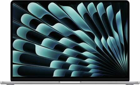 Apple Notebook MacBook Air 15&quot; M4 10C CPU/10C GPU/16GB/256GB Silber/Polarstern/Himmelblau/Mitternacht