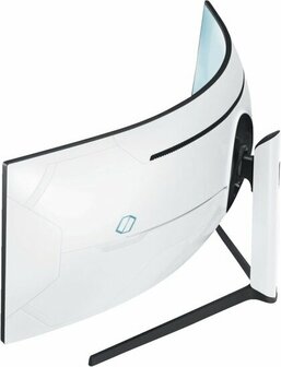 Samsung LED-Monitor Odyssey Neo G95NC S57CG954NU Curved Weiss-Schwarz