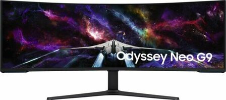 Samsung LED-Monitor Odyssey Neo G95NC S57CG954NU Curved Weiss-Schwarz