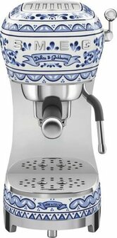 Smeg Espresso-Maschine ECF02DGBEU Blu Mediterraneo