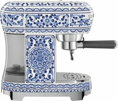 Smeg Espresso-Maschine ECF02DGBEU Blu Mediterraneo