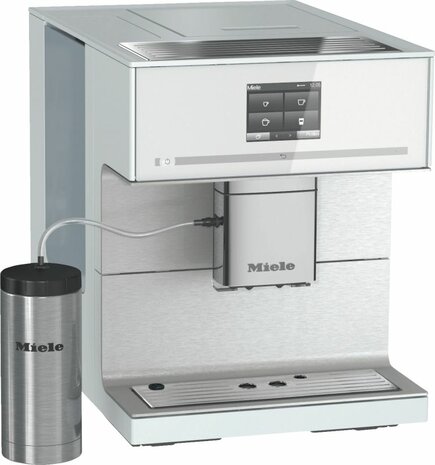 Miele Kaffee-Vollautomat CM 7350 Brillantweiss / Obsidianschwarz