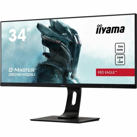 Iiyama LED-Monitor G-MASTER GB3461WQSU-B1 Schwarz