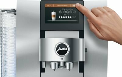 JURA Kaffee-Vollautomat Z10 (EA) Aluminium-Weiss