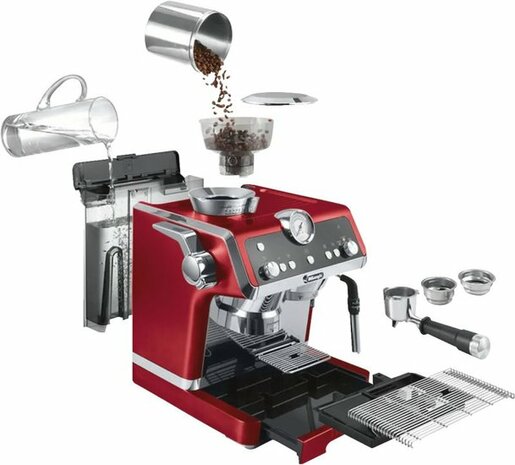 De´Longhi La Specialista Espresso-Maschine EC 9335.R La Specalista Rot