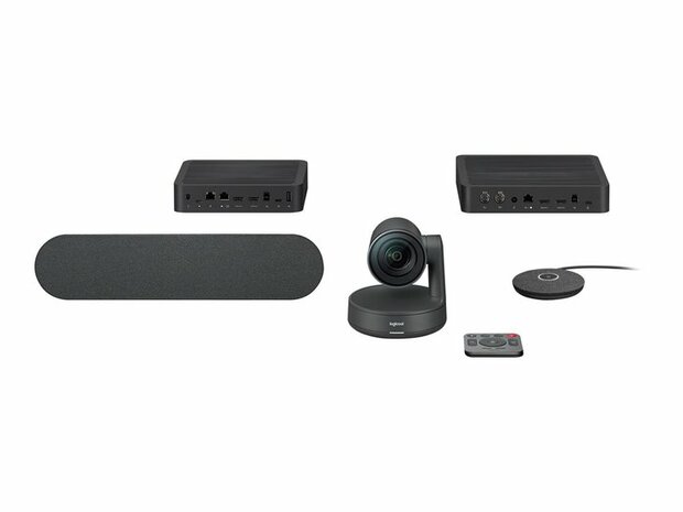 LOGITECH RALLY WEBCAM - BOLIDE - IN-HOUSE/EMS - EMEA - BLACK - BUSINESS - USB - EU