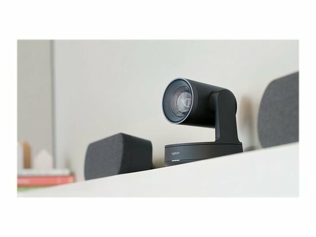 LOGITECH Rally Plus Ultra-HD ConferenceCam - BLACK