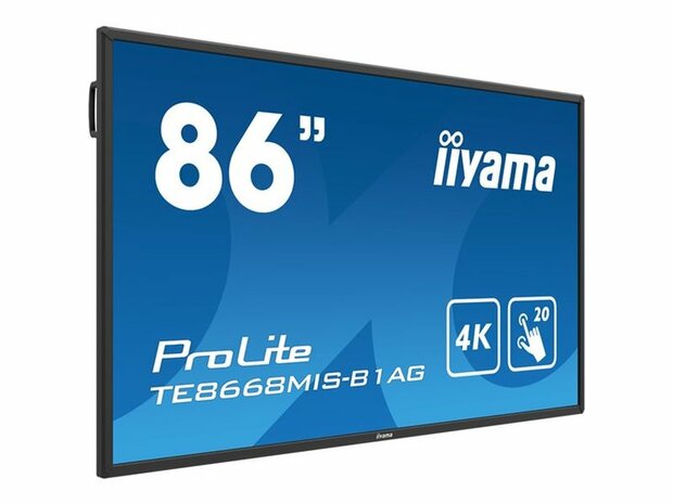 Iiyama ProLite TE8604MIS-B1AG | 86" (217,4cm) | LCD Touchscreen-Display mit 4K-Auflösung