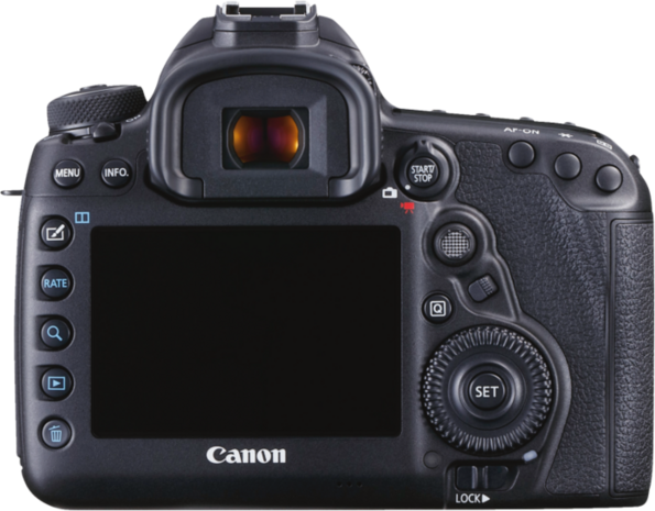 CANON EOS 5D MARK IV Gehäuse Spiegelreflexkamera, 4K, Full HD, HD, Touchscreen Display, WLAN, Schwarz