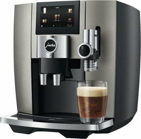 JURA Kaffeevollautomat J8 (EA) Midnight Silver / Pianowhite / Piano Black