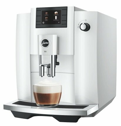 JURA Kaffeevollautomat E6 (EC) Dark Inox / Platin / Piano Black / Pianowhite