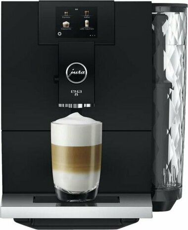 JURA Kaffeevollautomat ENA 8 (EC) Metropolitan Black / Nordic White