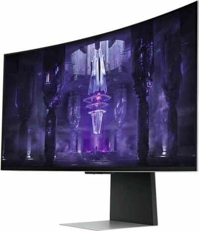 Samsung Odyssey OLED G8 S34BG850SU Curved Gaming Monitor 86 cm (34 Zoll) UWQHD, OLED, 0.1ms, 175Hz, AMD FreeSync