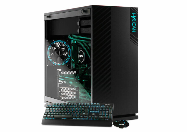 Hyrican Alpha Gaming PC i7-12700F 16GB/2TB SSD RTX3070 Windows 11