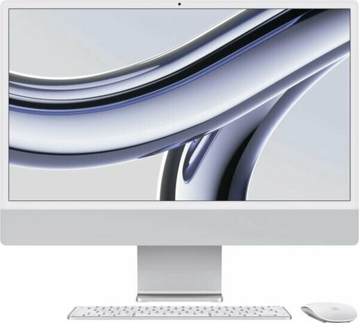 Apple All-in-One PC iMac 24" Retina 4.5K M3 8C CPU/10C GPU/512GB Silber/Grün/Blau/Pink