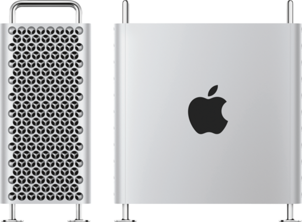 APPLE Mac Pro Rack Z172 Apple M2 Ultra 24C CPU/60C GPU/32C N.E. 64GB 1TB SSD Schienen MM MaKey TID DE - Silber 