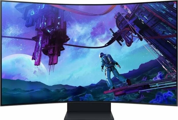 Samsung Odyssey Ark S55CG970NU - G97NC Series - QLED-Monitor - gebogen - 4K - 138 cm (55") - HDR