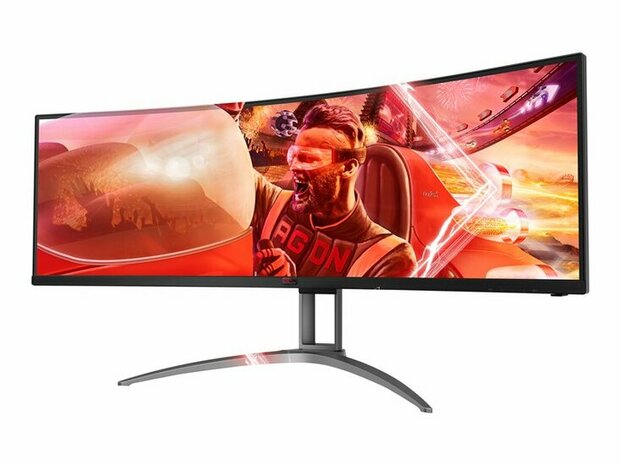 AOC Gaming AG493UCX - AGON Series - LED-Monitor - gebogen - 124.5 cm (49") - HDR