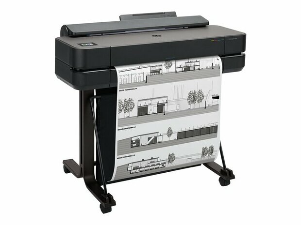 HP DesignJet T650 - Großformatdrucker - Farbe - Tintenstrahl - 610 mm (24")