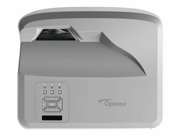 Optoma ZU500USTE - DLP-Projektor - Laser - 3D - 5000 lm - WUXGA (1920 x 1200) - 16:10 - 1080p - Ultra Short-Throw-Objektiv - LAN