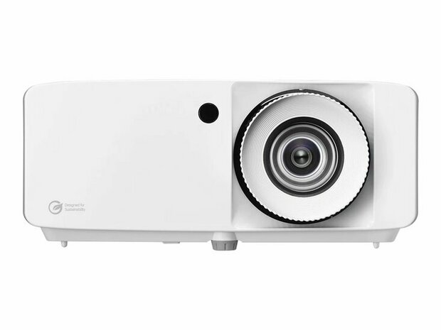 Optoma UHZ66 - DLP-Projektor - Laser - tragbar - 3D - 4000 lm - 3840 x 2160 - 16:9 - 4K - LAN - weiß