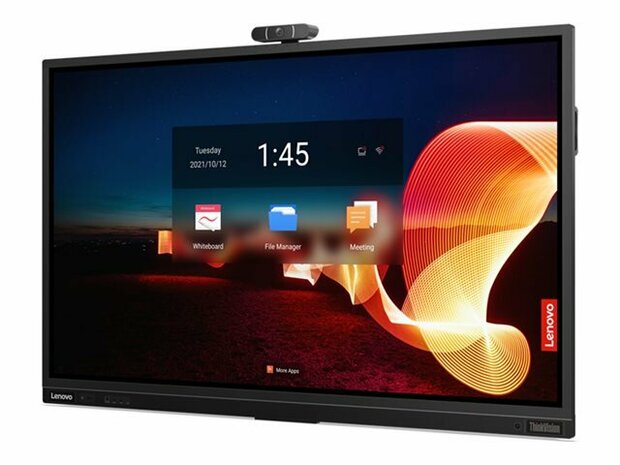 Lenovo ThinkVision T65 165 cm (65") LCD-Display mit LED-Hintergrundbeleuchtung - 4K - für interaktive Kommunikation