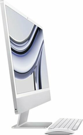 Apple iMac24" Silver/M4-10C-CPU,10C-GPU/24GB/512GB SSD/Key-ID-Deutsch/MM2/1GB Ethernet