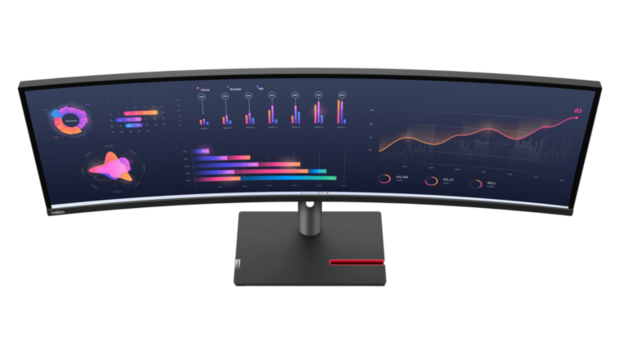 Lenovo ThinkVision P49w-30 - LED-Monitor - gebogen