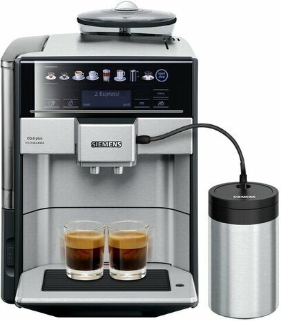 Siemens Kaffeevollautomat TE657F03DE EQ.6 plus Edelstahl