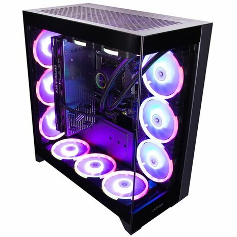 Captiva PC Highend Gaming R83-525 (Ryzen 9 7950X3D/RTX4070 Ti Super 16GB GDDR6X/SSD 2TB/64GB/WLAN/Windows 11 Home 64-bit)