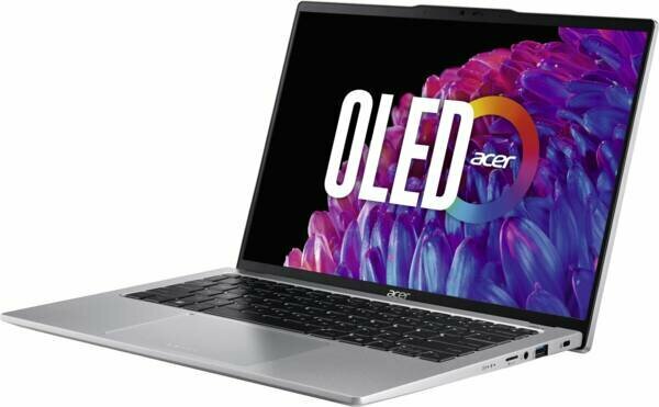 Acer Notebook Swift Go 14 OLED (SFG14-73-70B2) Pure Silver