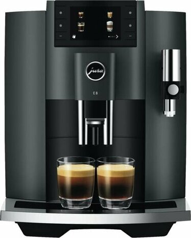 JURA Kaffeevollautomat E8 (ECS) Night Inox